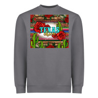 Storm texas chica with roses Heavyweight Sweatshirt - Jasminsmagicworld