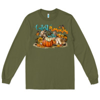 Army Green Cutest Pumpkin In The Patch Long Sleeve Tee - LillyAllenDesigns