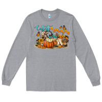 Heather Grey Cutest Pumpkin In The Patch Long Sleeve Tee - LillyAllenDesigns