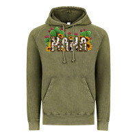 Vintage Olive Cactus Cowhide Sunflower Mama and Mini Set Vintage Hoodie - Jasminsmagicworld