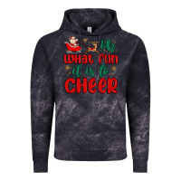 Cloud Black oh what fun it is to cheer Vintage Hoodie - MaliasSmallBusiness
