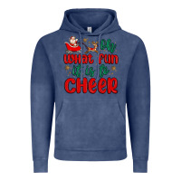 Vintage Denim oh what fun it is to cheer Vintage Hoodie - MaliasSmallBusiness
