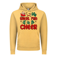 Vintage Mustard oh what fun it is to cheer Vintage Hoodie - MaliasSmallBusiness