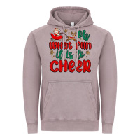 Vintage Zinc oh what fun it is to cheer Vintage Hoodie - MaliasSmallBusiness