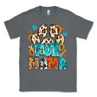 Charcoal Heather fur mama Classic Tee - MaliasSmallBusiness