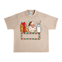 French Oak christmas santa custom name Urban Heavy Tee - MaliasSmallBusiness