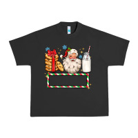 Pigment Black christmas santa custom name Urban Heavy Tee - MaliasSmallBusiness