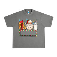 Tornado christmas santa custom name Urban Heavy Tee - MaliasSmallBusiness