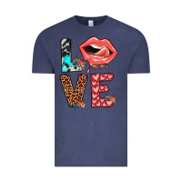 Vintage Denim valentines love Vintage Tee - JahusDesignShop