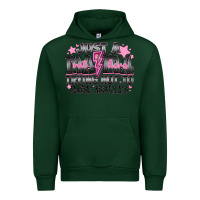 Forest Green Just a Mama Out Here Trying Not To Raise Assholes Urban Hoodie - CowhideDigitalArt