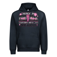 Navy Just a Mama Out Here Trying Not To Raise Assholes Urban Hoodie - CowhideDigitalArt