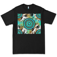 Black gemstone leopard cowhide Premium Tee - NancyCooperArtShop
