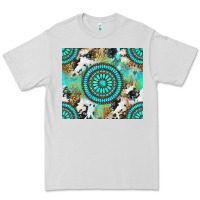 Dove Grey gemstone leopard cowhide Premium Tee - NancyCooperArtShop