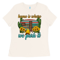 Bone home is where we park it Ladies Tee - Artiststas