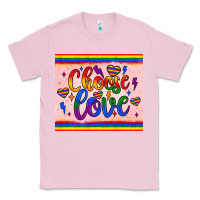 Bubblegum Pink choose love tumbler Classic Tee - JahusDesignShop