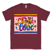 Burgundy choose love tumbler Classic Tee - JahusDesignShop