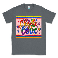 Charcoal Heather choose love tumbler Classic Tee - JahusDesignShop