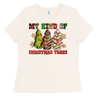 Bone My kind of Christmas trees Ladies Tee - RanaPortraitStore