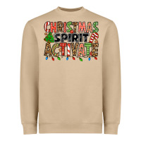 Mushroom christmas spirit activate Heavyweight Sweatshirt - Jasminsmagicworld