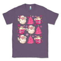 Lavender retro doodle pink christmas Classic Tee - MaliasSmallBusiness