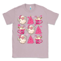 Lilac retro doodle pink christmas Classic Tee - MaliasSmallBusiness