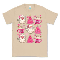 Mushroom retro doodle pink christmas Classic Tee - MaliasSmallBusiness