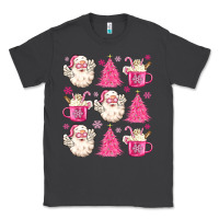 Smoke retro doodle pink christmas Classic Tee - MaliasSmallBusiness