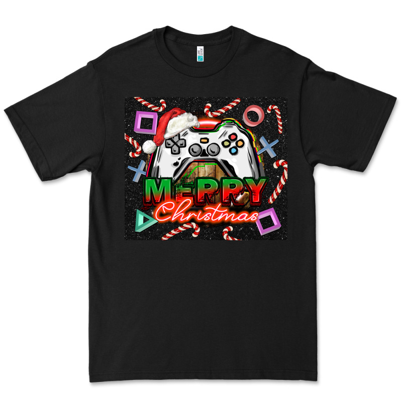 Gamer Merry Christmas Premium Tee by NancyCooperArtShop | Teevron