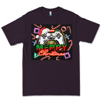 Plum gamer merry christmas Premium Tee - NancyCooperArtShop