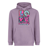 Lavender love vibes Heavyweight Hoodie - OliviaCreatesArt