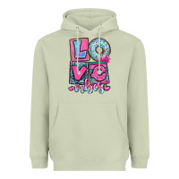 Matcha love vibes Heavyweight Hoodie - OliviaCreatesArt