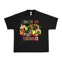 Black cinco de drinko Urban Heavy Tee - JahusDesignShop