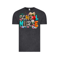 Vintage Black school nurse Vintage Tee - NancyCooperArtShop