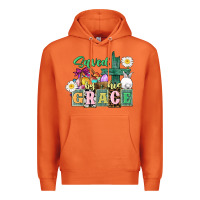 Carrot Saved by his grace Easter Premium Hoodie - CowGirlArtShop