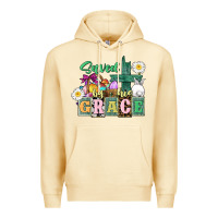 Pina Colada Saved by his grace Easter Premium Hoodie - CowGirlArtShop