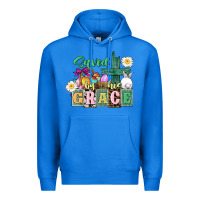 True Royal Saved by his grace Easter Premium Hoodie - CowGirlArtShop