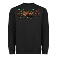 Black for the love of the game basketball Heavyweight Sweatshirt - Jasminsmagicworld