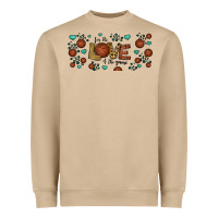 Mushroom for the love of the game basketball Heavyweight Sweatshirt - Jasminsmagicworld