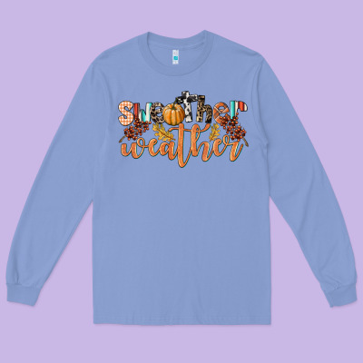 Sweather Weather Long Sleeve Tee Designed By Lillyallendesigns