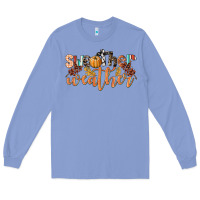 Colony Blue Sweather Weather Long Sleeve Tee - LillyAllenDesigns