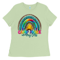 Matcha camp more worry less Ladies Tee - Artiststas