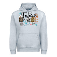 Heather Grey Western Future Nurse Urban Hoodie - LillyAllenDesigns
