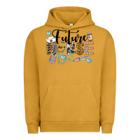 Pigment Peanut Butter Western Future Nurse Urban Hoodie - LillyAllenDesigns