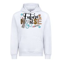 White Western Future Nurse Urban Hoodie - LillyAllenDesigns