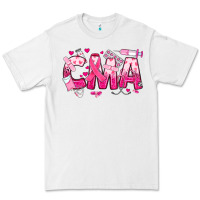 White breast cancer cma certified medical assistant Premium Tee - JahusDesignShop