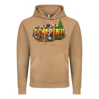 Vintage Camel camping Vintage Hoodie - NancyCooperArtShop