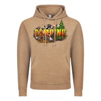 Vintage Coffee camping Vintage Hoodie - NancyCooperArtShop