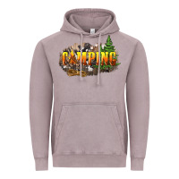 Vintage Zinc camping Vintage Hoodie - NancyCooperArtShop