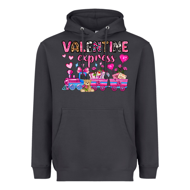 Valentine Express Olivia Heavyweight Hoodie by OliviaCreatesArt | Teevron