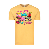 Vintage Mustard little miss third grade Vintage Tee - NancyCooperArtShop